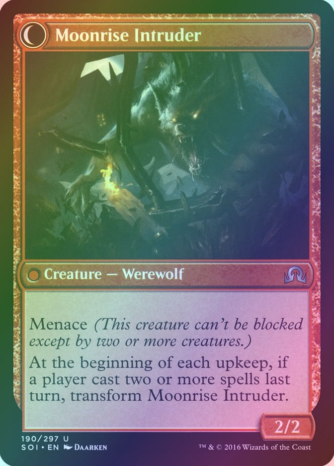Village Messenger // Moonrise Intruder (SOI) (190) / Foil — cara 2 de 2