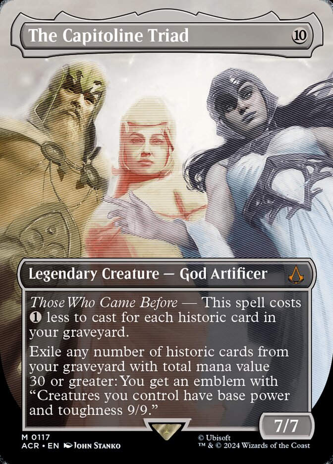 The Capitoline Triad (ACR) (117) / Borderless