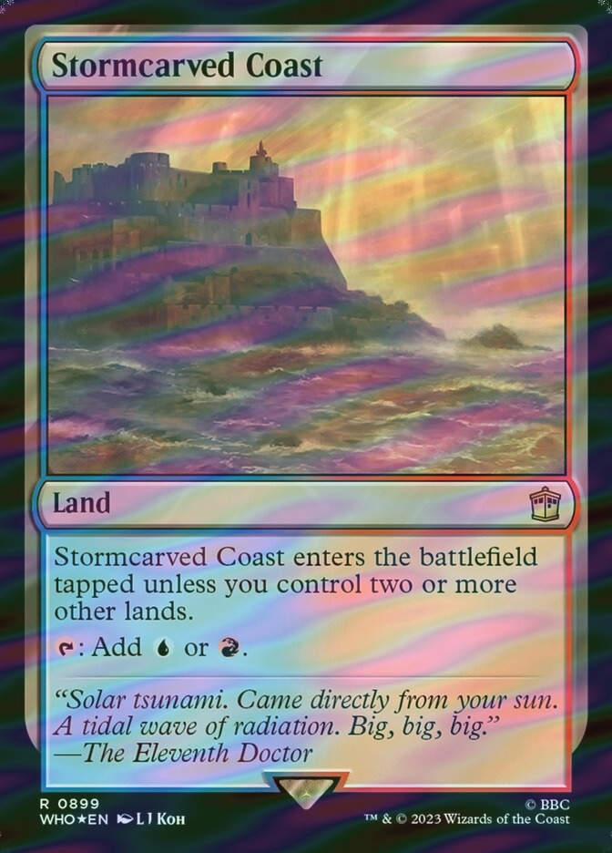Stormcarved Coast (WHO) (899) / Surge Foil