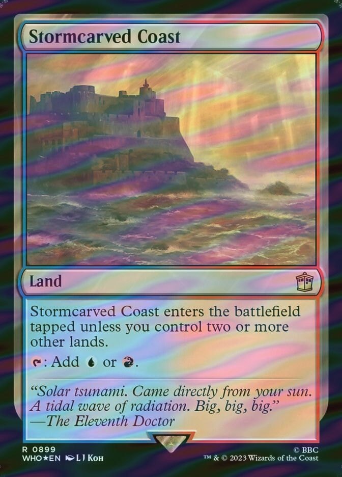 Stormcarved Coast (WHO) (899) / Surge Foil
