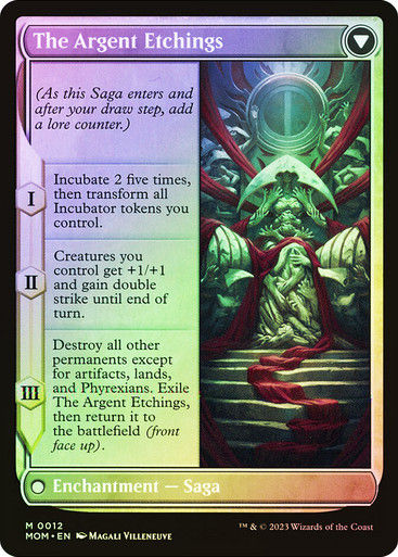 Elesh Norn // The Argent Etchings (mom) / Foil — cara 2 de 2