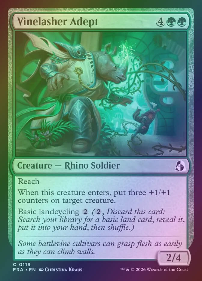 Vinelasher Adept (FRA) (119) / Foil