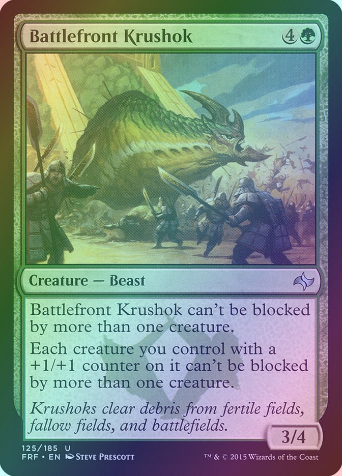 Battlefront Krushok (FRF) (125) / Foil