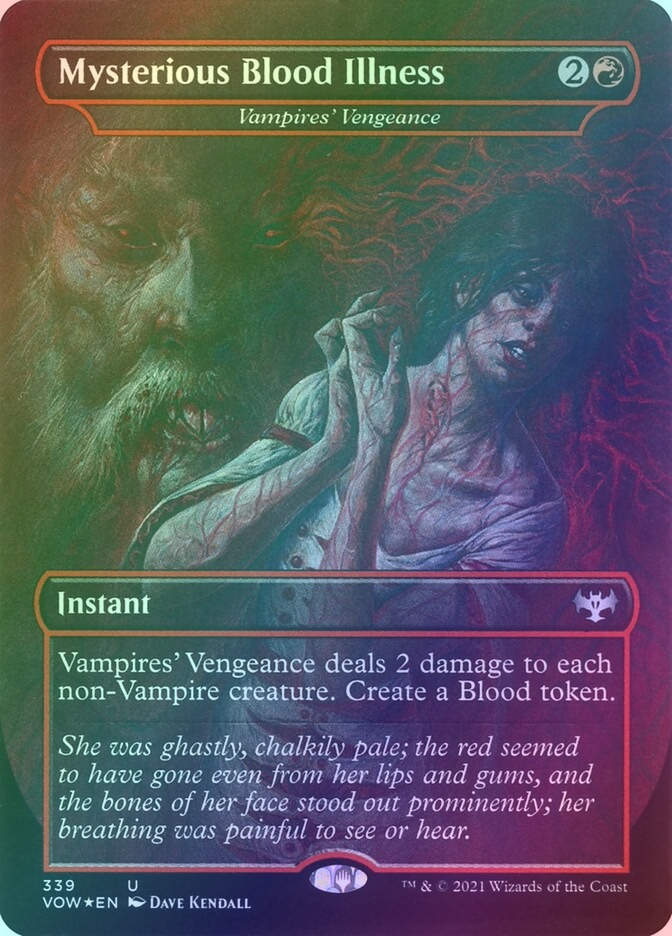 Vampires' Vengeance (VOW) (339) / Borderless / Foil
