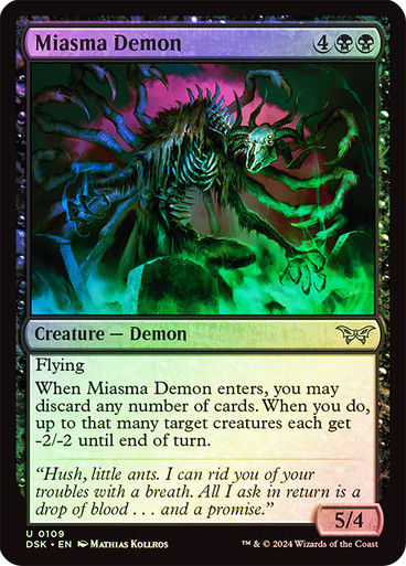 Miasma Demon (DSK) (109) / Foil