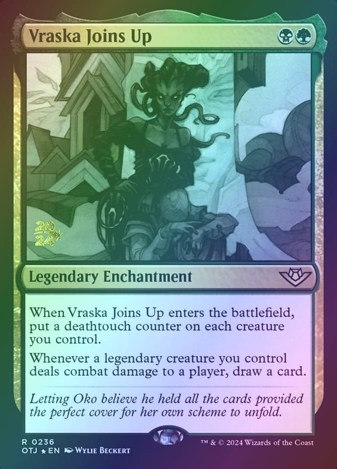 Vraska Joins Up (POTJ) (236s) / Foil