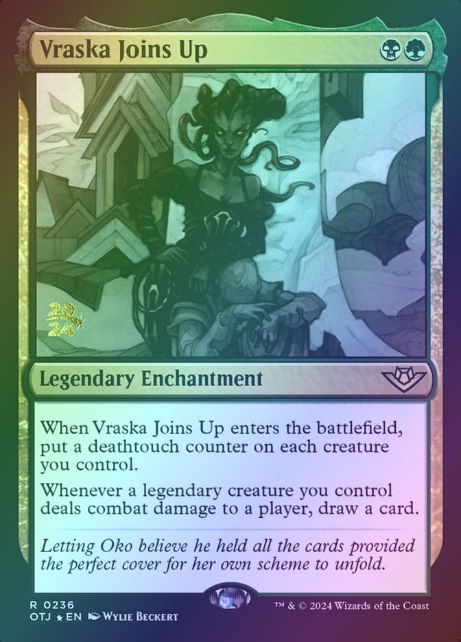 Vraska Joins Up (POTJ) (236s) / Foil