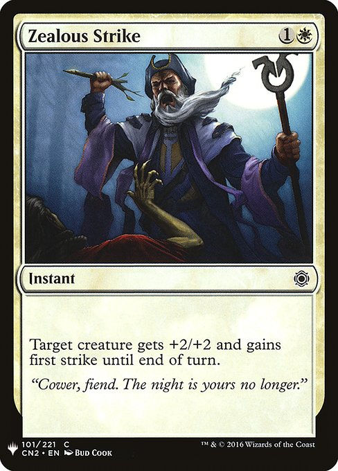 Zealous Strike (PLST) (CN2-101)