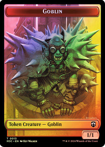 Goblin // Tarmogoyf (TM3C) / Ripple Foil