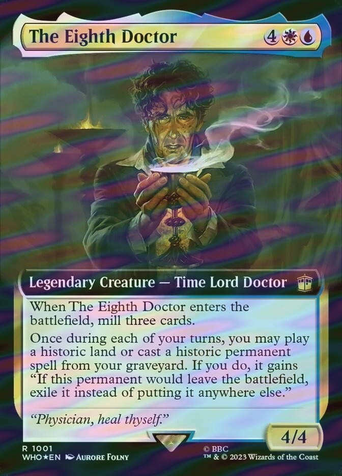 The Eighth Doctor (WHO) (1001) / Extended Art / Surge Foil