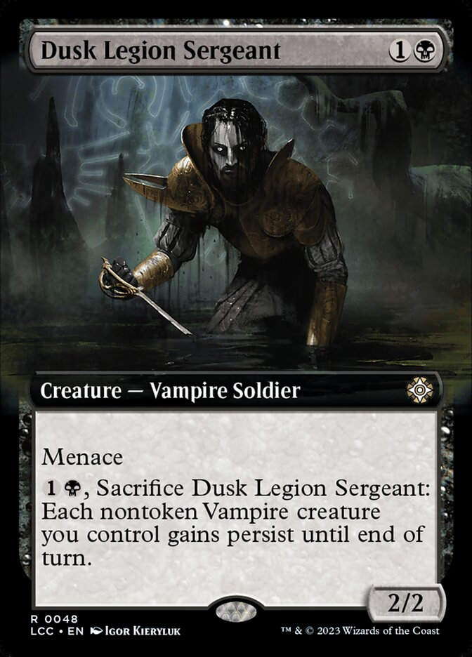 Dusk Legion Sergeant (LCC) (48) / Extended Art