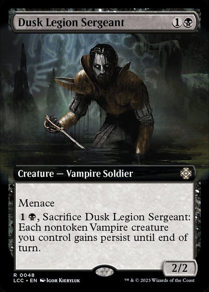 Dusk Legion Sergeant (LCC) (48) / Extended Art