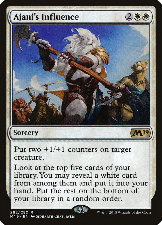 Ajani's Influence (M19) (282)