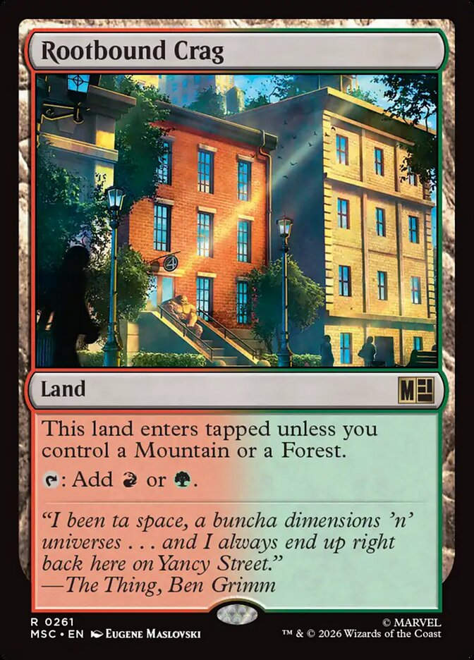 Rootbound Crag (MSC) (261)