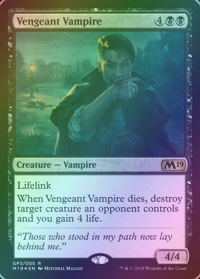 Vengeant Vampire (G18) (GP3) / Foil