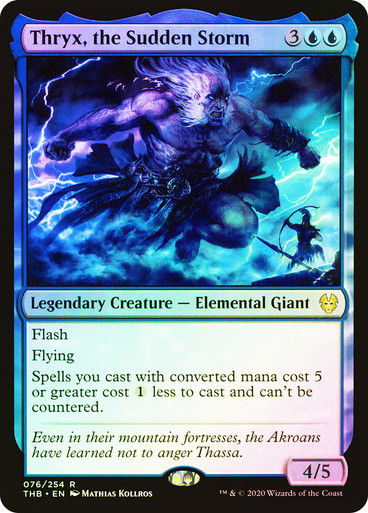 Thryx, the Sudden Storm (THB) (76) / Foil