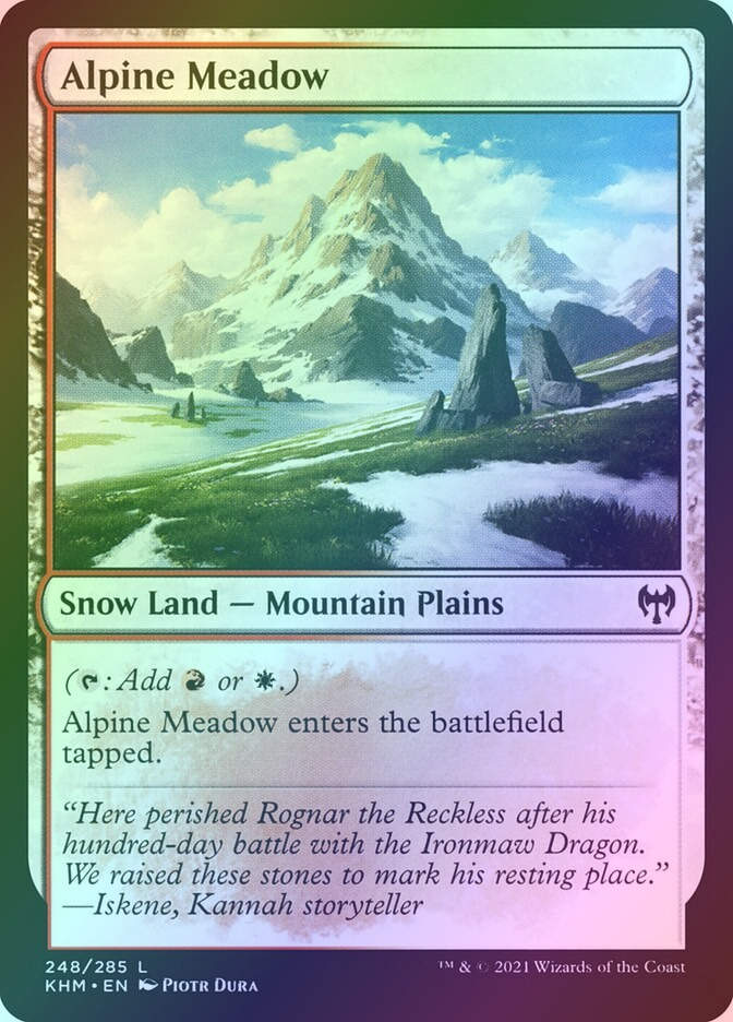 Alpine Meadow (KHM) (248) / Foil