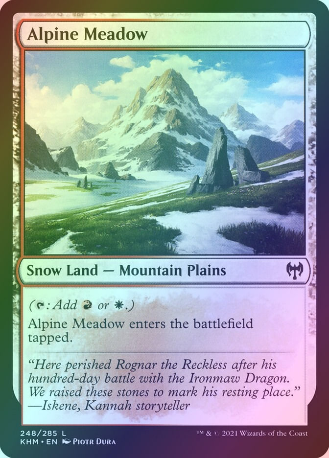 Alpine Meadow (KHM) (248) / Foil