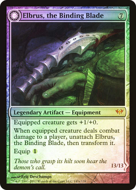 Elbrus, the Binding Blade // Withengar Unbound (DKA) / Foil