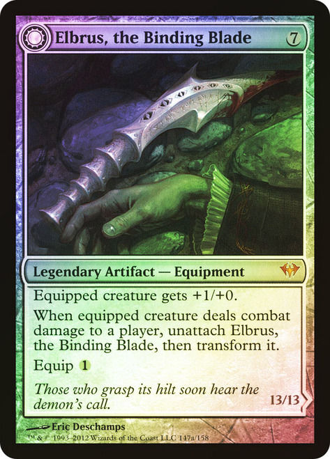Elbrus, the Binding Blade // Withengar Unbound (DKA) / Foil