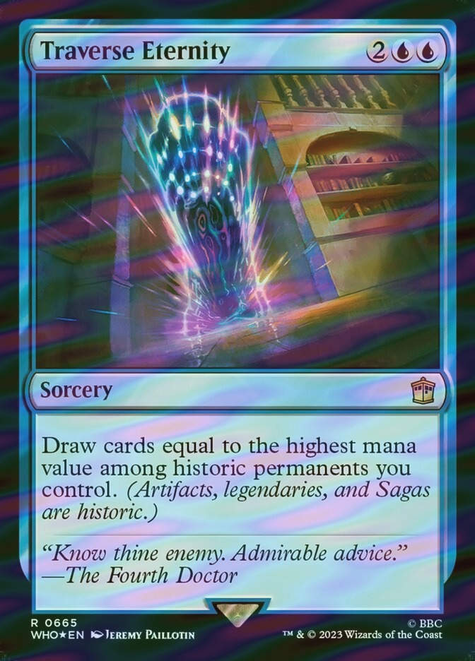 Traverse Eternity (WHO) (665) / Surge Foil