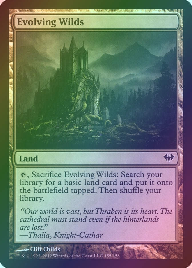 Evolving Wilds (DKA) (155) / Foil