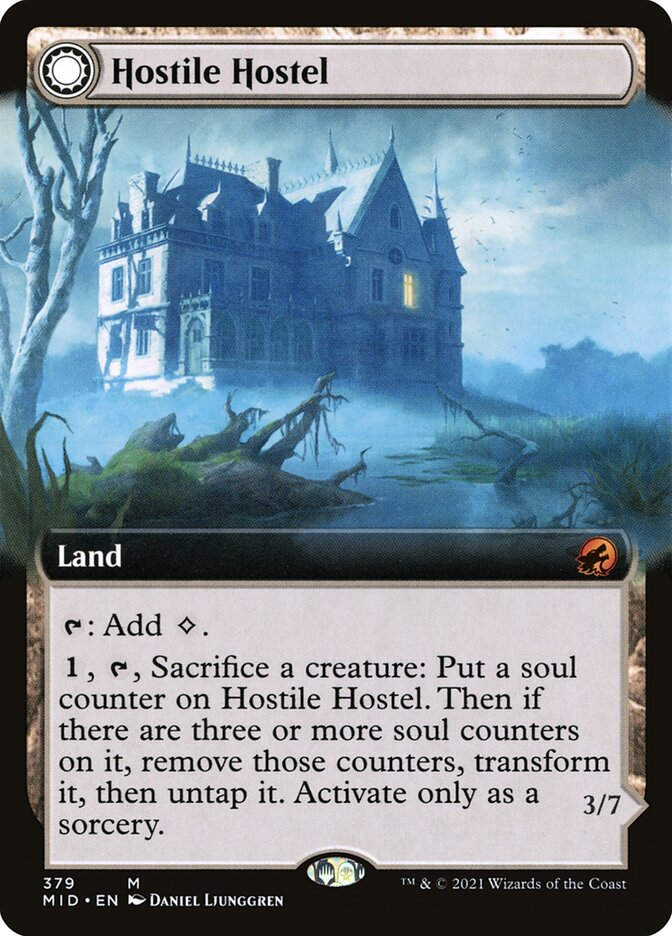 Hostile Hostel // Creeping Inn (MID) (379) / Extended Art