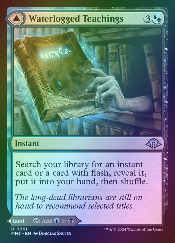 Waterlogged Teachings // Inundated Archive (MH3) (261) / Foil