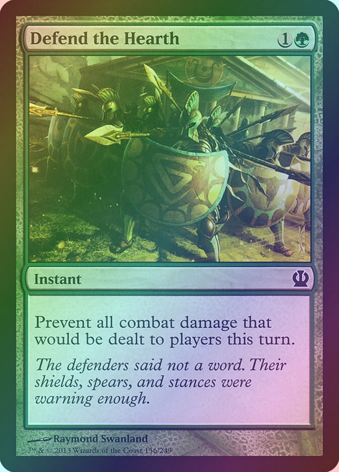 Defend the Hearth (THS) (156) / Foil