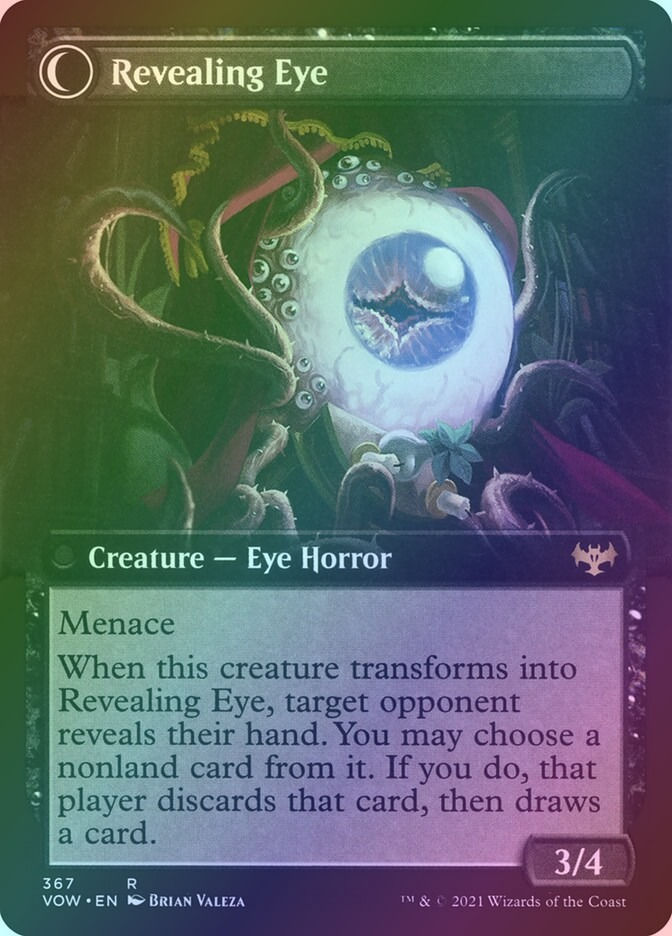 Concealing Curtains // Revealing Eye (VOW) (367) / Extended Art / Foil — cara 2 de 2