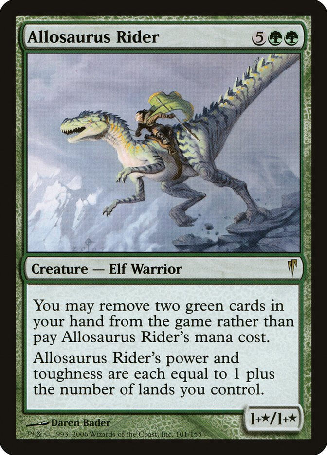 Allosaurus Rider (CSP) (101)