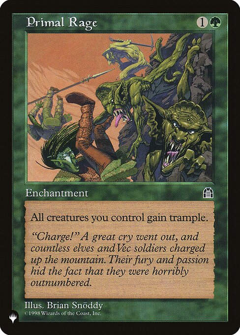 Primal Rage (PLST) (STH-112)