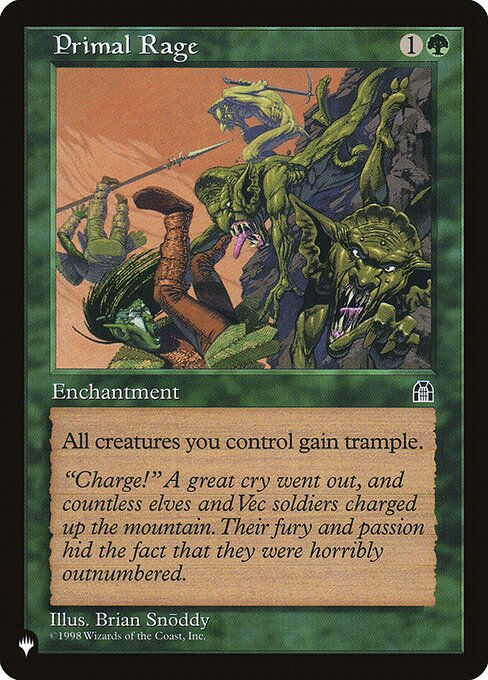Primal Rage (PLST) (STH-112)