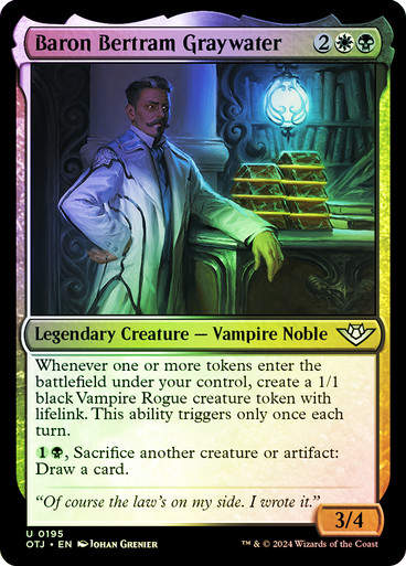 Baron Bertram Graywater (otj) (195) / Foil