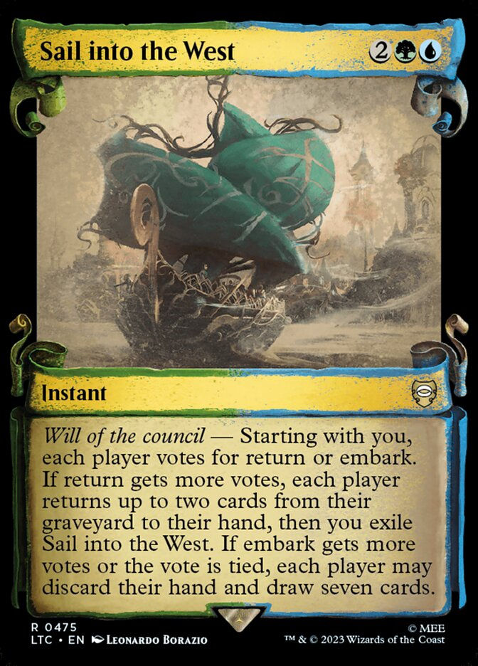 Sail into the West (LTC) (475) / Showcase