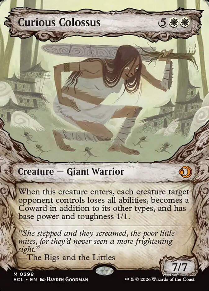 Curious Colossus (ECL) (298) / Showcase
