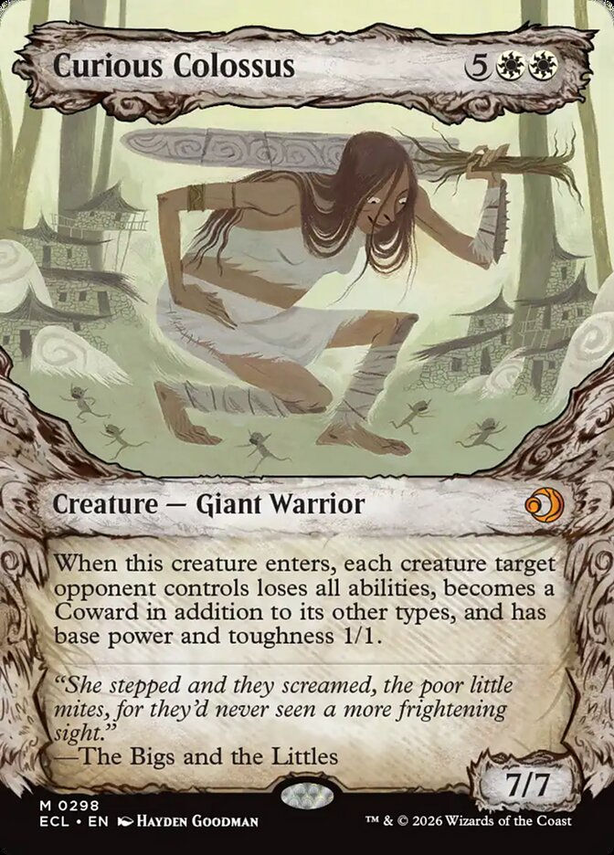 Curious Colossus (ECL) (298) / Showcase