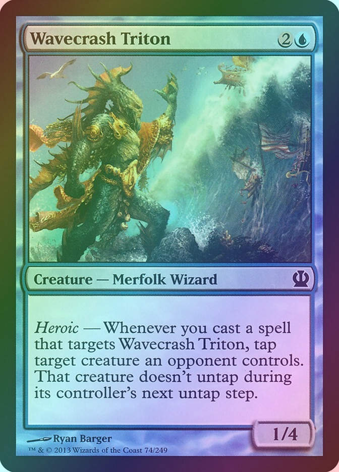 Wavecrash Triton (THS) (74) / Foil