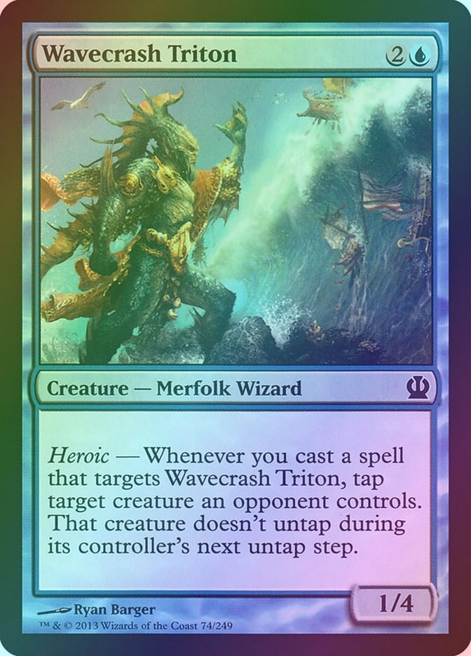 Wavecrash Triton (THS) (74) / Foil