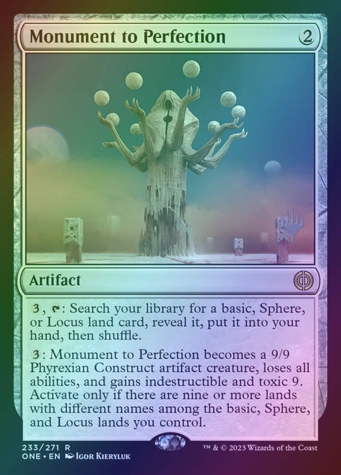 Monument to Perfection (PONE) (233p) / Foil