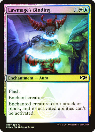 Lawmage's Binding (RNA) (190) / Foil