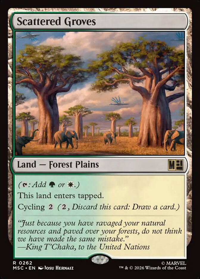 Scattered Groves (MSC) (262)