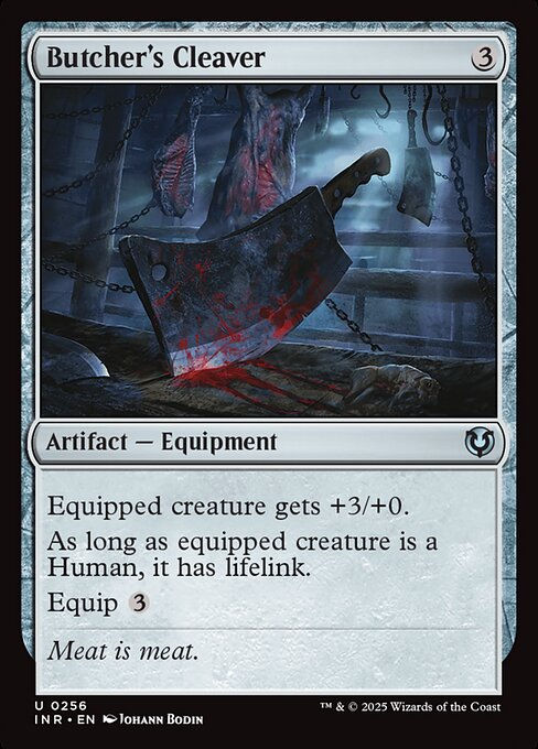 Butcher's Cleaver (INR) (256)