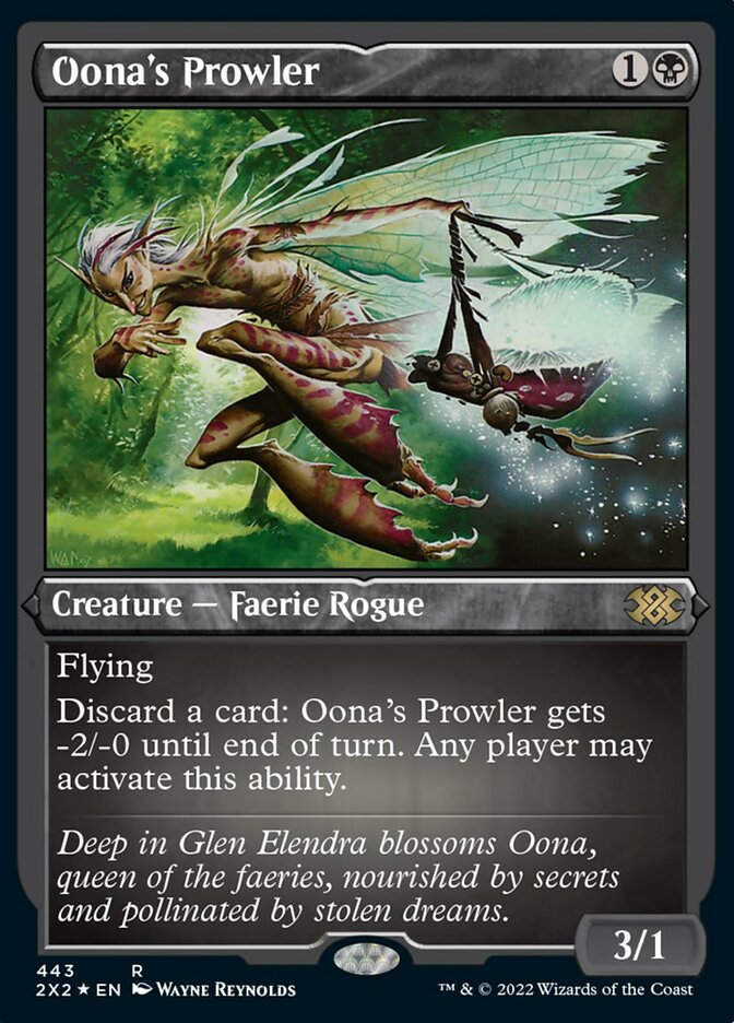 Oona's Prowler (2X2) / Etched Foil