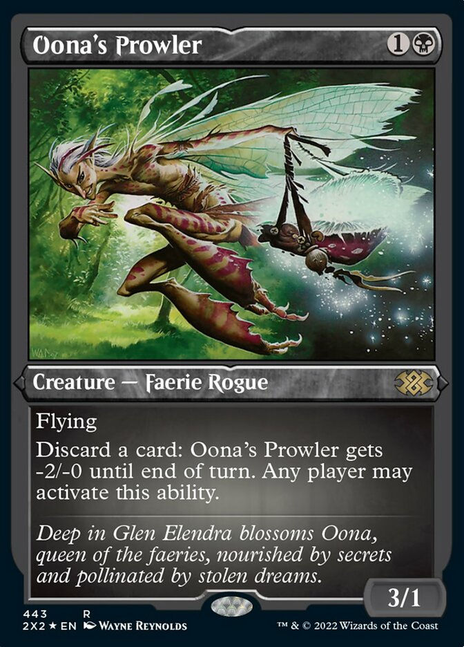 Oona's Prowler (2X2) / Etched Foil
