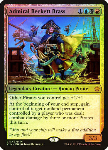 Admiral Beckett Brass (XLN) (217) / Foil
