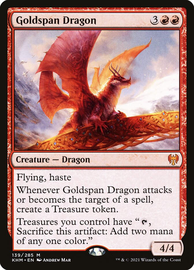 Goldspan Dragon (KHM) (139)