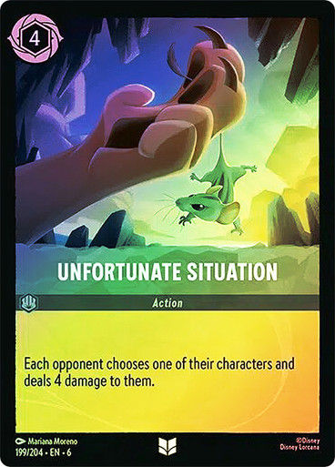 Unfortunate Situation (LOR_AZU) / Foil