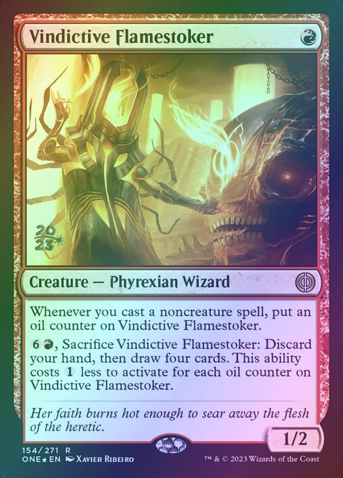 Vindictive Flamestoker (PONE) (154s) / Foil