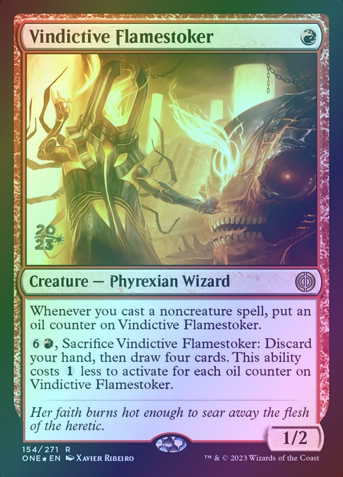 Vindictive Flamestoker (PONE) (154s) / Foil